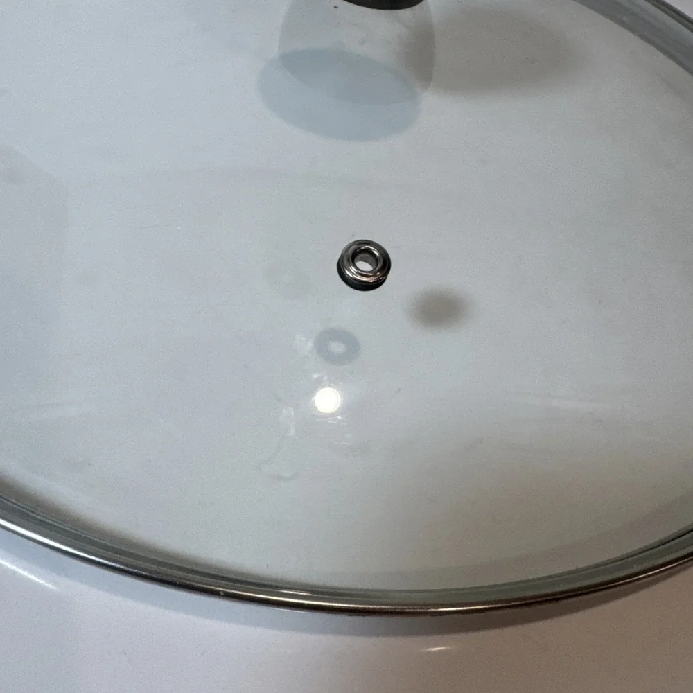 Sensarte Glass Replacement Lid Grip Knob Handle  12 Inches Stream Vent LID ONLY